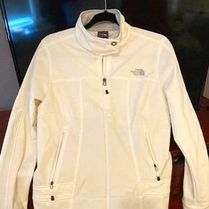 North Face White jacket Calentito zip-up Womens M